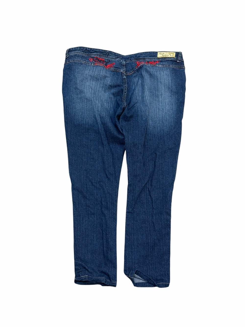 Apple Bottoms Y2K Embroidered Low Rise Skinny Jeans 18W